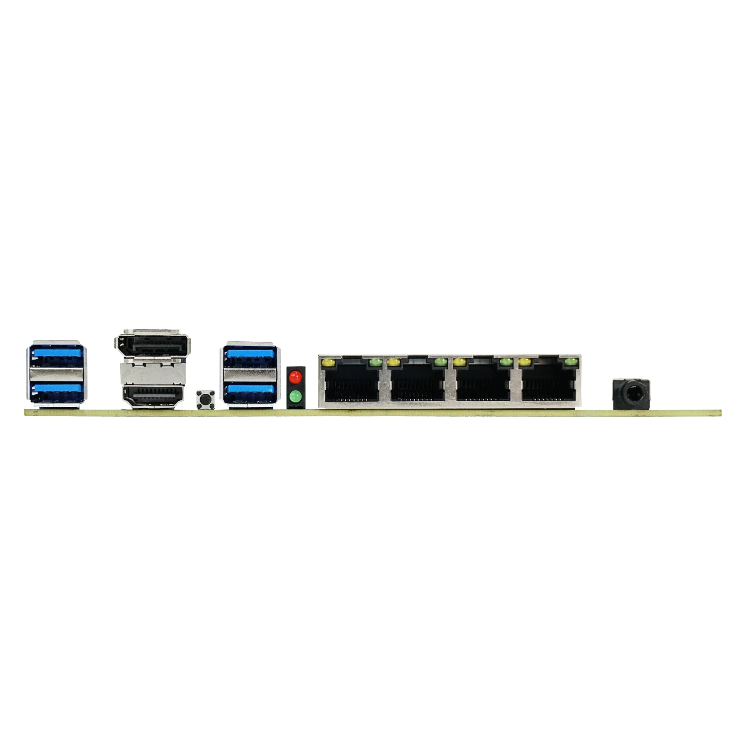 BKHD-B760-NAS-MB Mini-ITX Motherboard for NAS Server Firewall Compatible TrueNAS OMV ESXi 4xPorts 2.5GbE 8xSATA 2xM.2 1xPICe x4