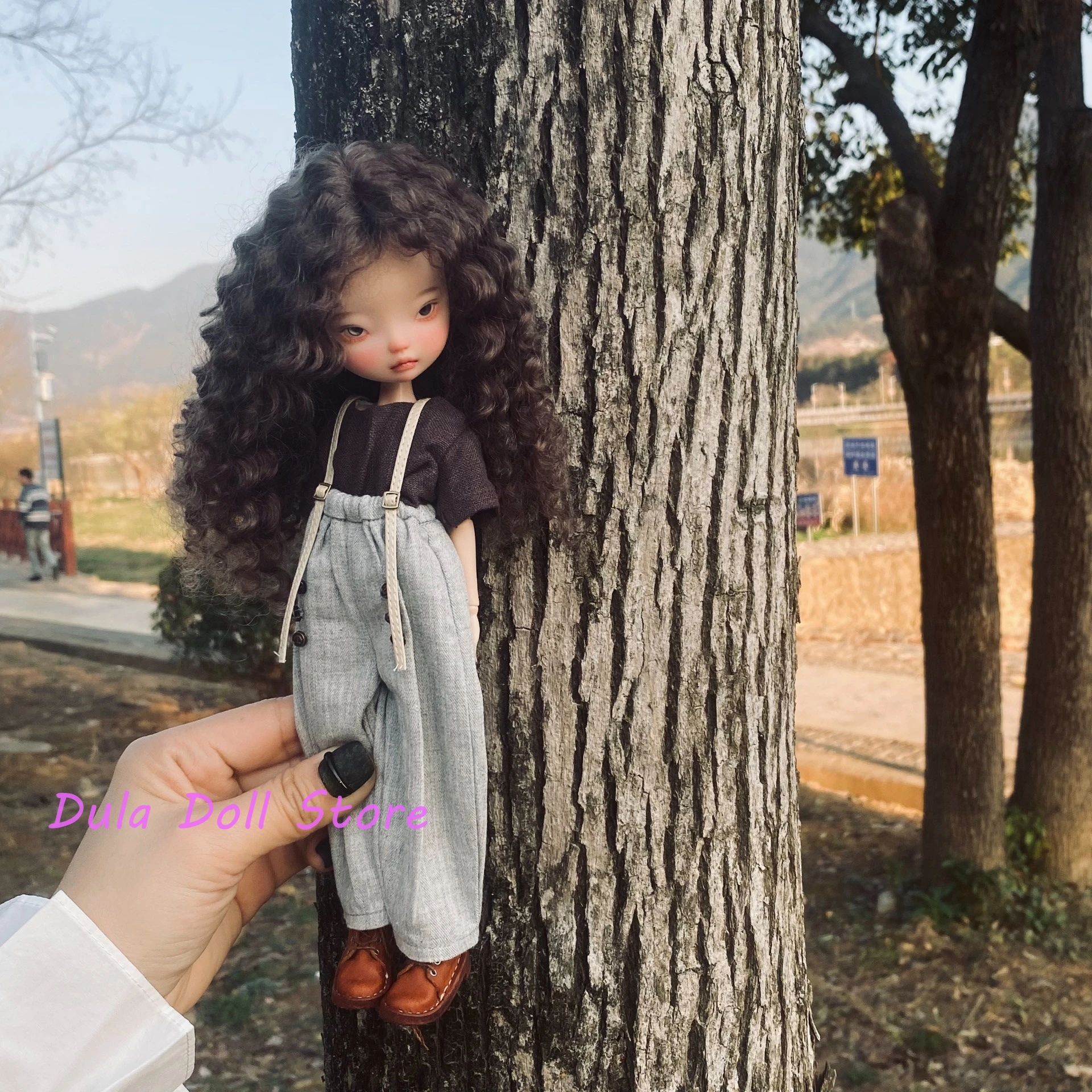 블라이스 랜두두 랜다즈 ob24 ob22 리카카 1/6 인형용 듀라 인형옷 레트로 상의 ? 바지와 치마