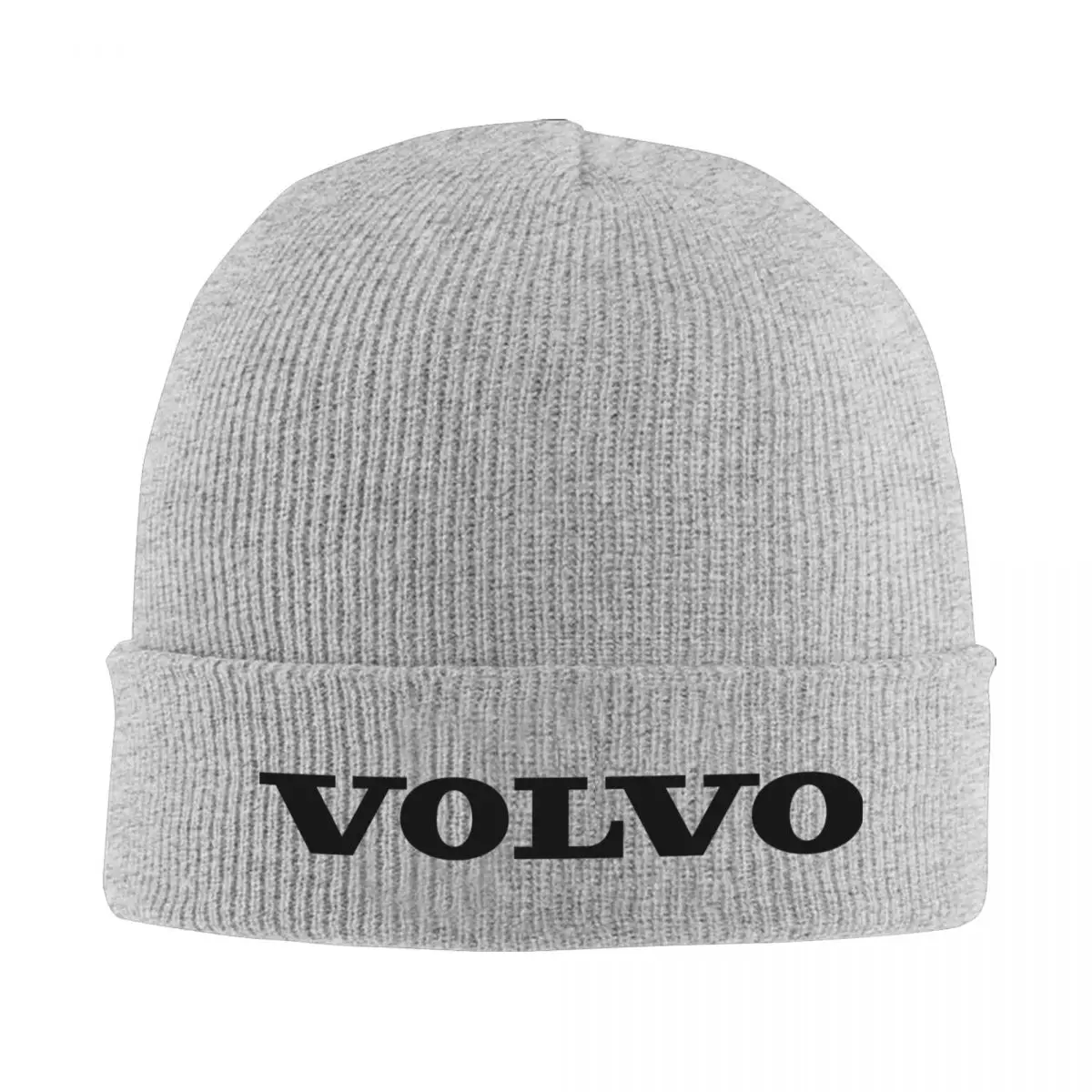 

Вязаная шапка с надписью Volvo-Car, теплые шапочки, облегающие шапки, бейсболка