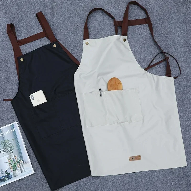 Resistant Dirt Waterproof Oil Apron Household Kitchen Cooking Adult Work Clothes Accessories