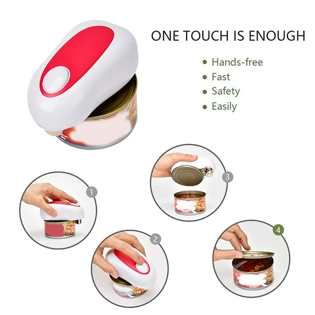 Portable Electric Can Opener Restaurant Can Touch Smooth Edges