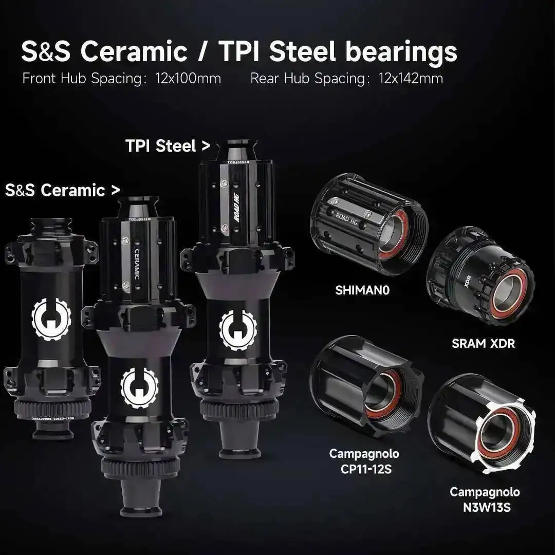 ELITEWHEELS SLR GRAVEL Carbon Wheelset  Ratchet System 36T Disc Brake Cyclocross 700C Wheels Center Lock SHIMAN0 XDR Hub 35x34mm