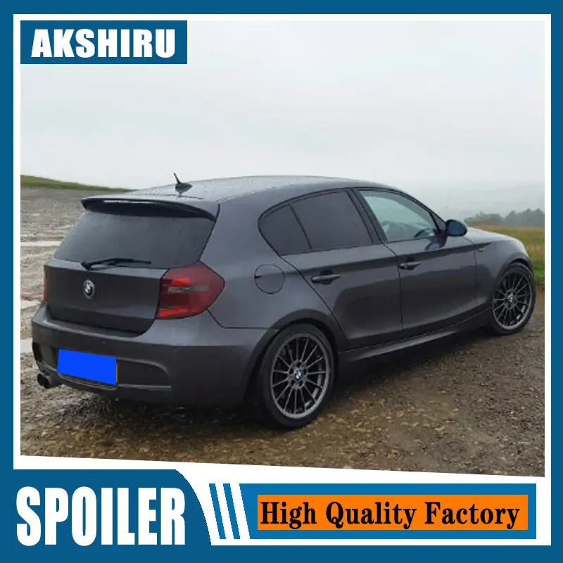 For BMW 1 Series E87 E81 Hatchback AC Style Rear Roof Lip Spoiler Wing