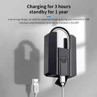 TTLock Bluetooth APP Strong Smart Padlock Fingerprint Lock Keyless Mini Bag Aleax Google Home Electronic Door Lock IP67 Outdoor - Image 6