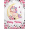 Personalized blanket, customize a blanket with a name printed on it as a Christmas and Children's Day birthday gift for children 6