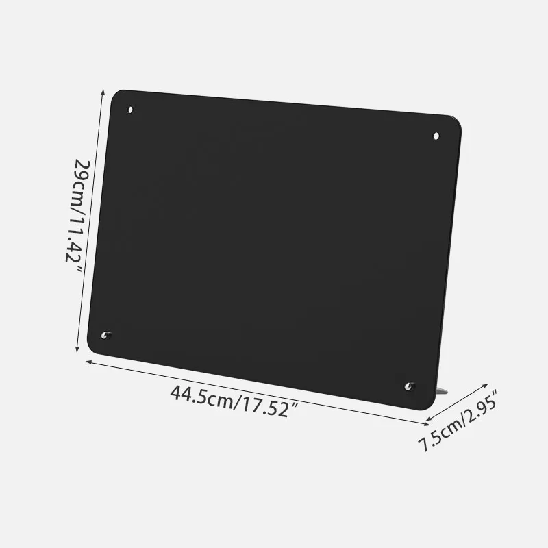 Lavagna magnetica extra-large, foglio riutilizzabile per appunti e pianificazioni, da parete o da scrivania, adatta per ufficio domestico, cucina. - immagine 5