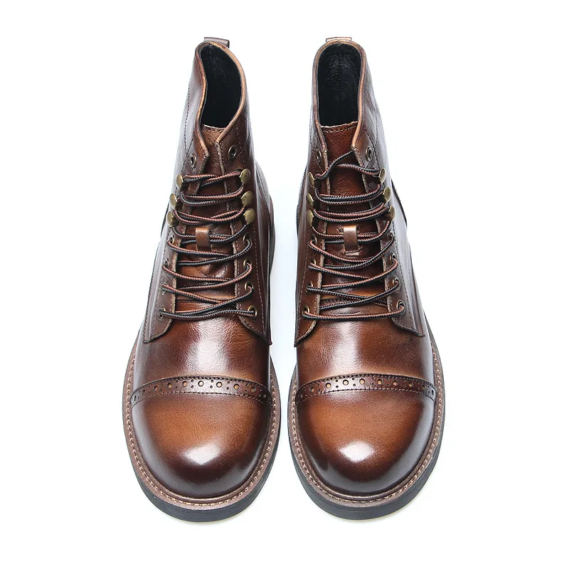 Vintage British Men Ankle Boots main image 1