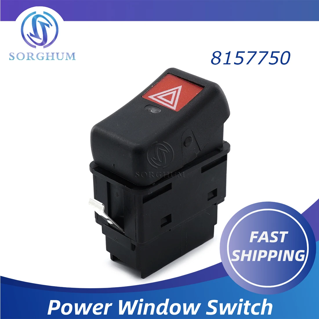 8157750 Emergency Hazard Warning Flash Light Switch For Volvo