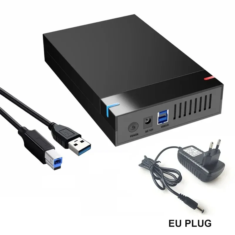 Versatile External Hard Drive Enclosure with USB 3.0 & UASP Support