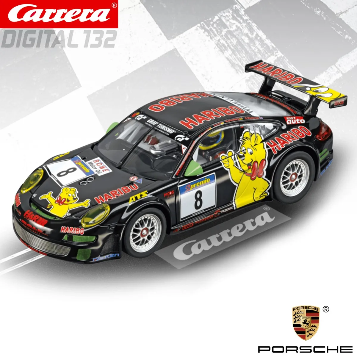 Carrera Slot Car Digital132 Porsche GT3 RSR 30609 Manthey Racing