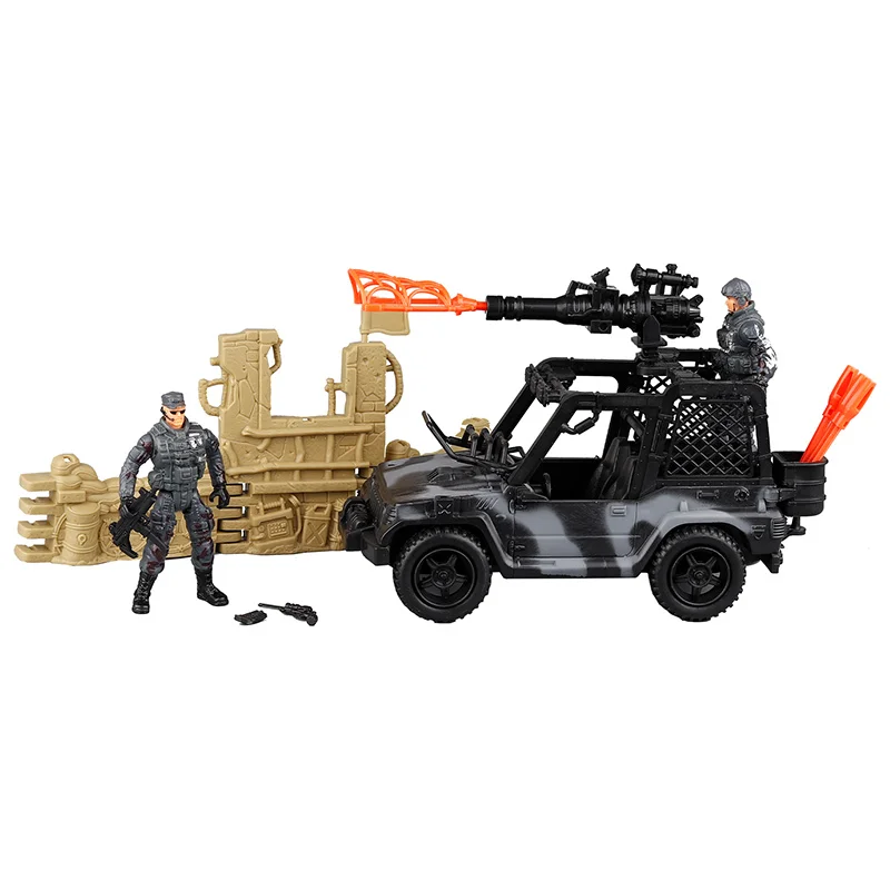 DIY Special Army Forces Toys With Fort Land Vehicle Military