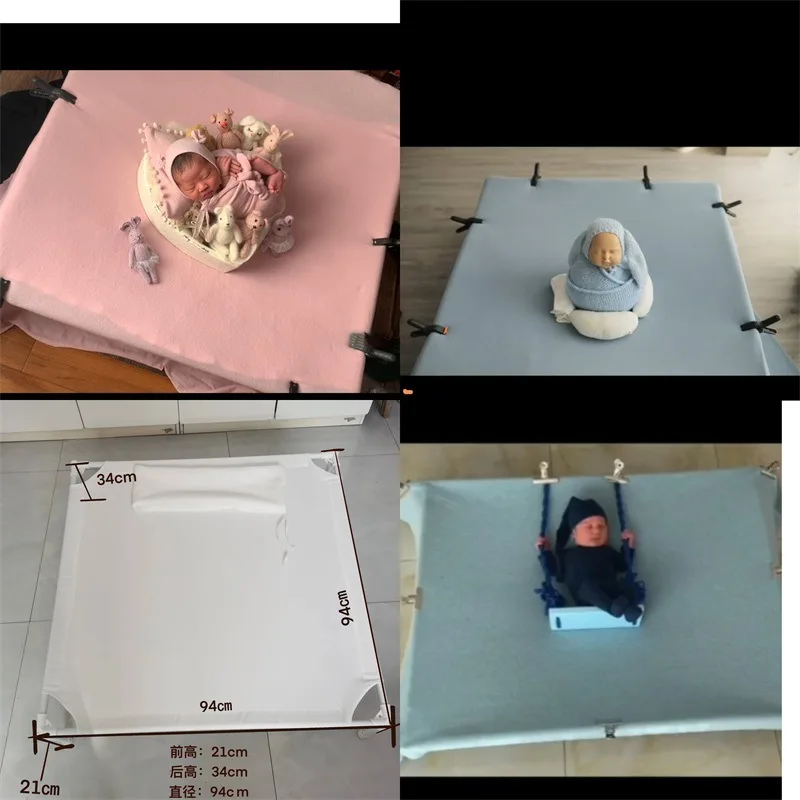  사진 배경 스탠드 테이블 지지대 프레임, 휴대용 분리형 스튜디오 사진 소품 촬영 액세서리