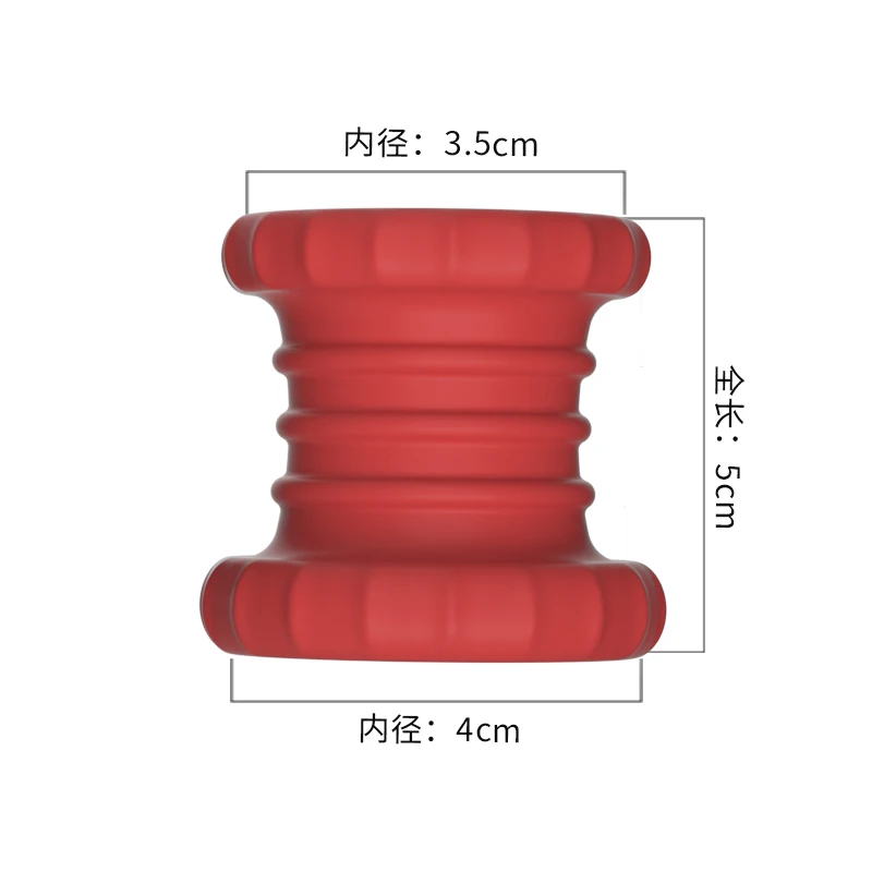 Scrotal testis Penis Ring Silicone Cock Ring Bdsm Sex Toys for Adult Male Gay Chastity Belt Lasting Sex Shop Delay Ejaculation