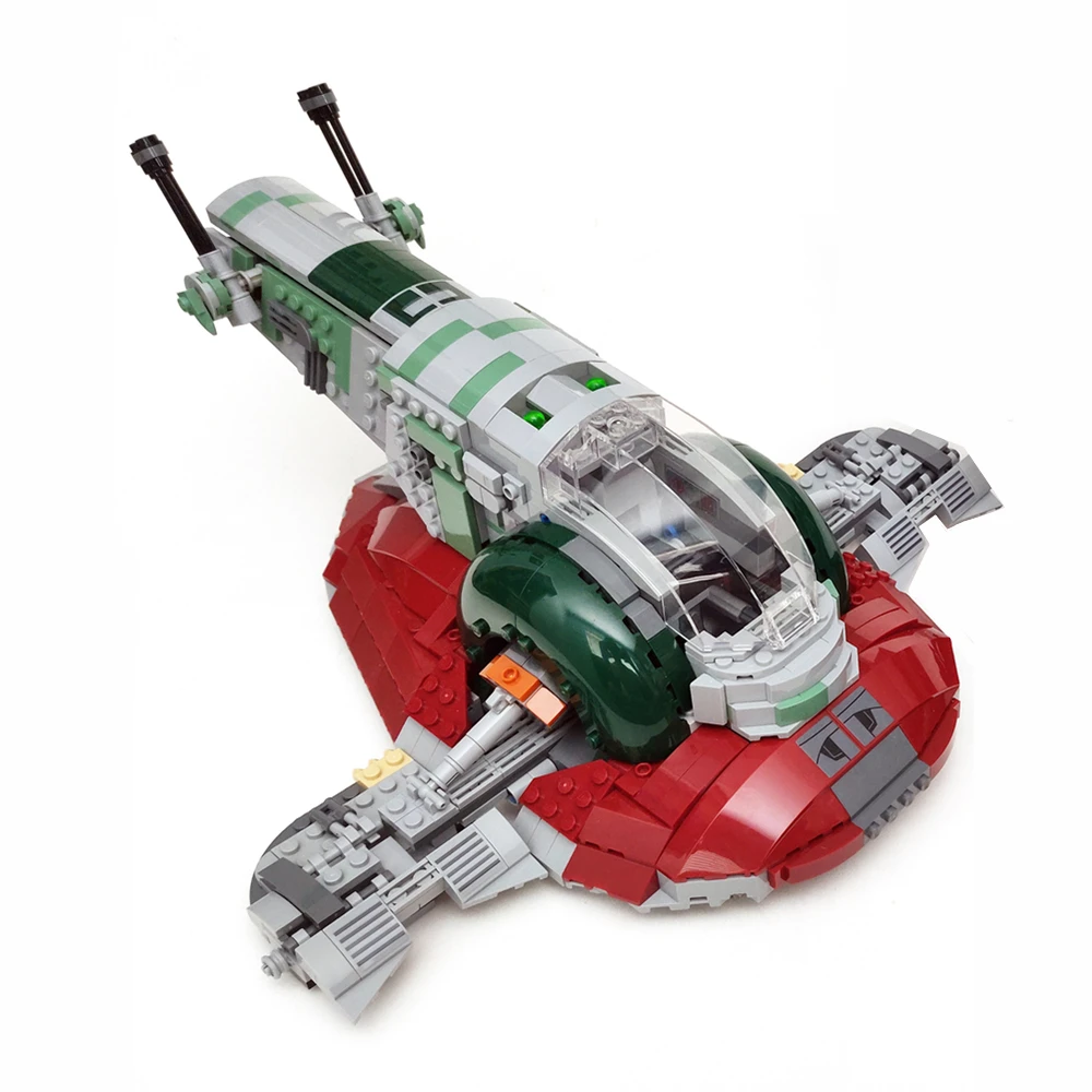 Military Space Pod Battle-Combat-SLAVE 1 SPACESHIP Aircraft Fighters Droid Building Block Brick Toys Gift building blocks toys children toys