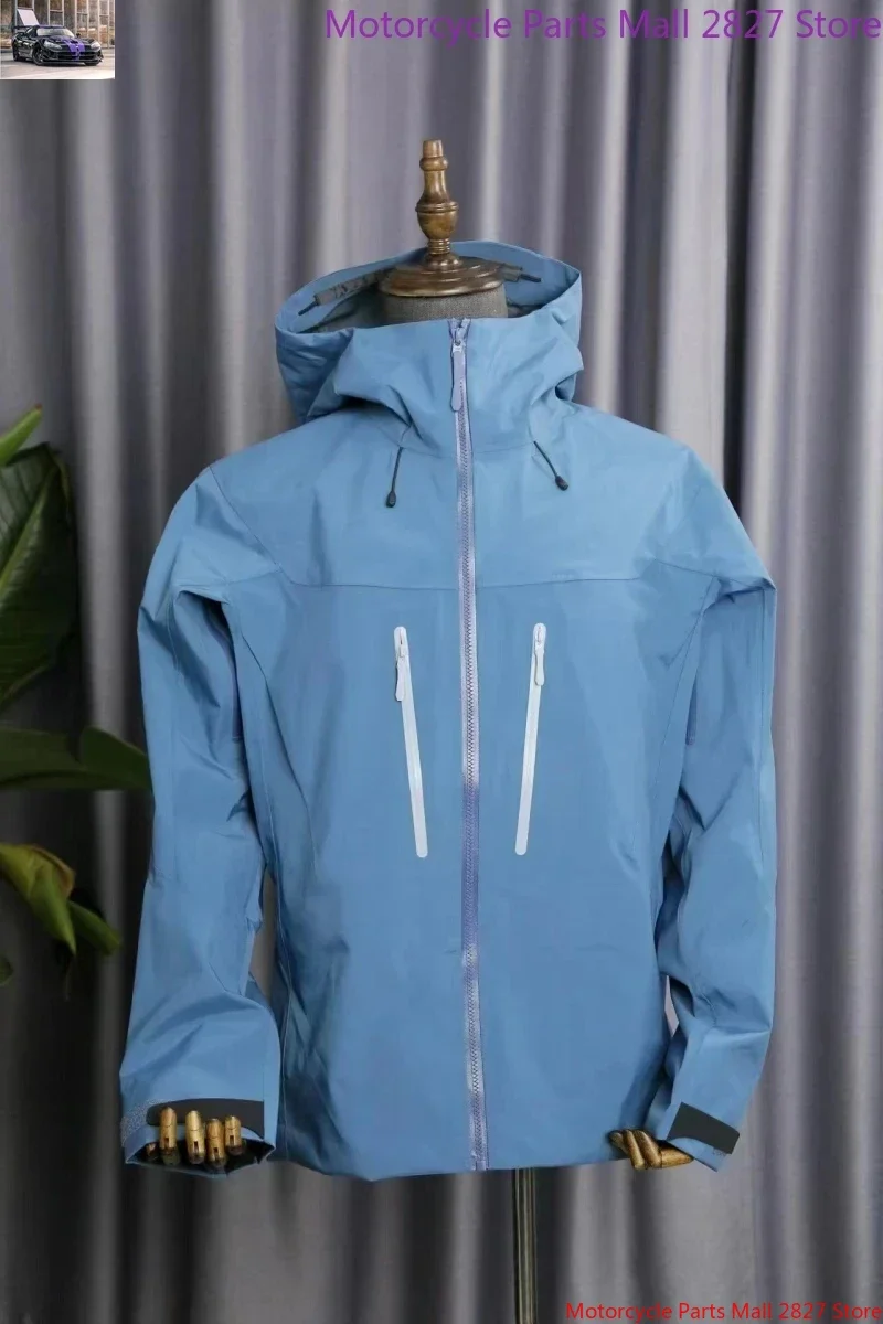 ARC Embroidery Alpha SV 6th Three Layer Mens Womens Camping Coat Outdoor Waterproof Windbreaker Hiking Jackets