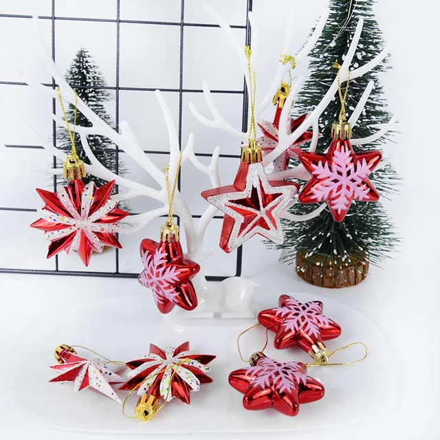 Shop 50 Pcs Snowflake Decoration Christmas Decorations Props