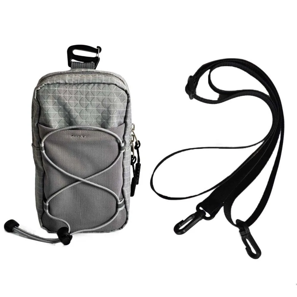 Large Capacity Portable Mountaineering Accessory Pouch with Shoulder Strap Expansion
