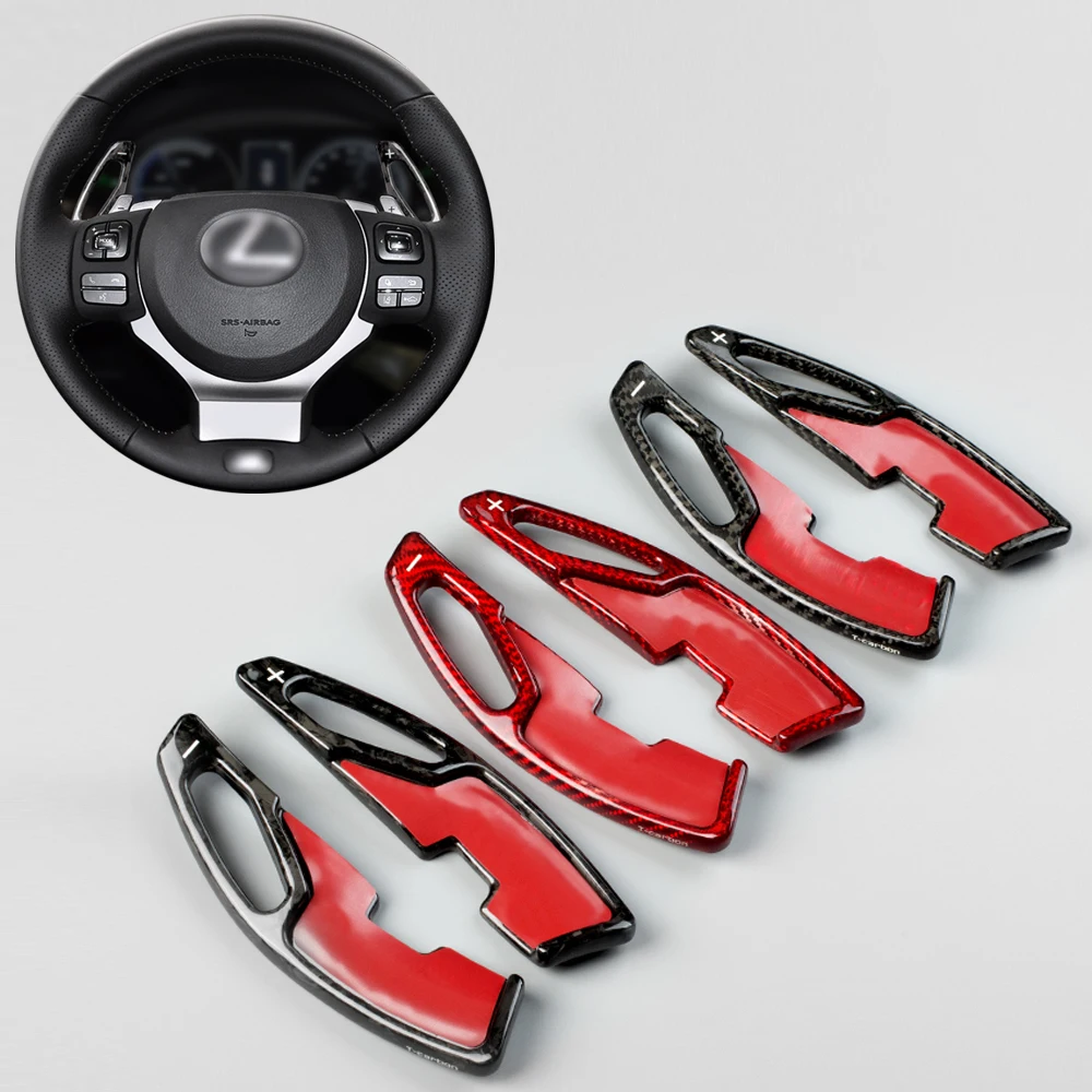 Prolunghe Per Leve Del Cambio Al Volante In Lega, Compatibili Con BMW E71 X6 M (2009-2014), Colore Rosso