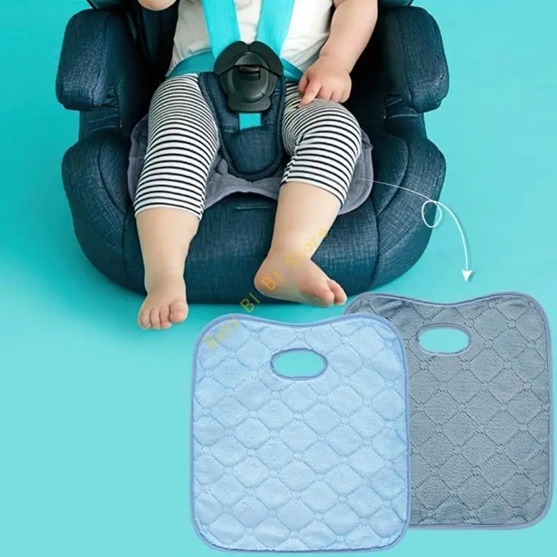 Protective Carseat Pad Strollers Mat for Kids Ensures Stability and Comfortable on Long Journey and Travel Outings 11UC