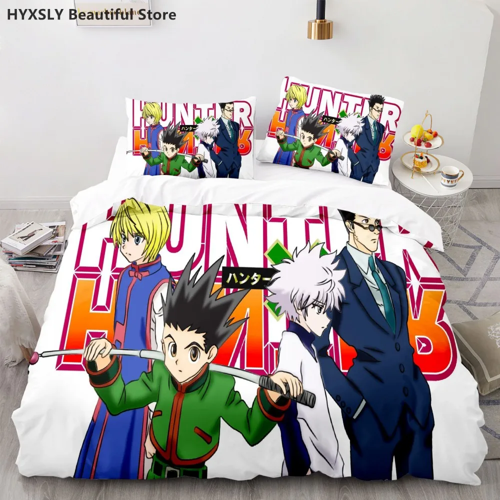 

Комплект постельного белья Hunter X Hunter 3D с пододеяльником и покрывалом