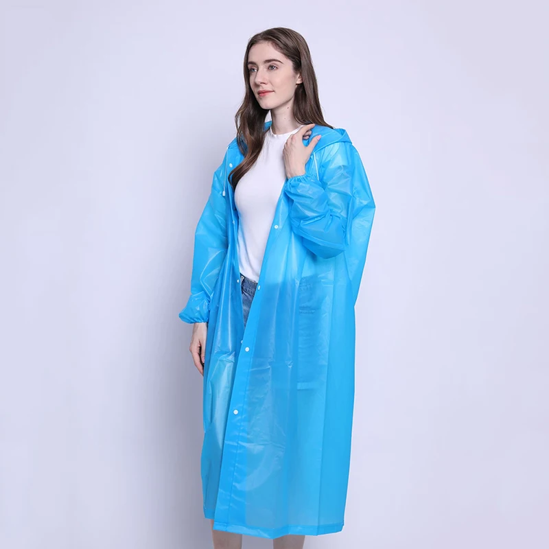 1PCS High Quality EVA Unisex Raincoat Thickened Waterproof Rain