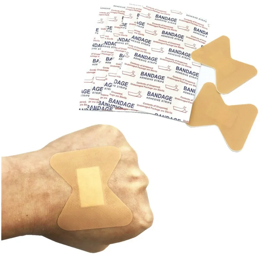 

10Pcs Waterproof Wound Plaster Band-aid First Aid Emergency Bandage Heel Cushion Adhesive Medical Hemostasis Patch Kit