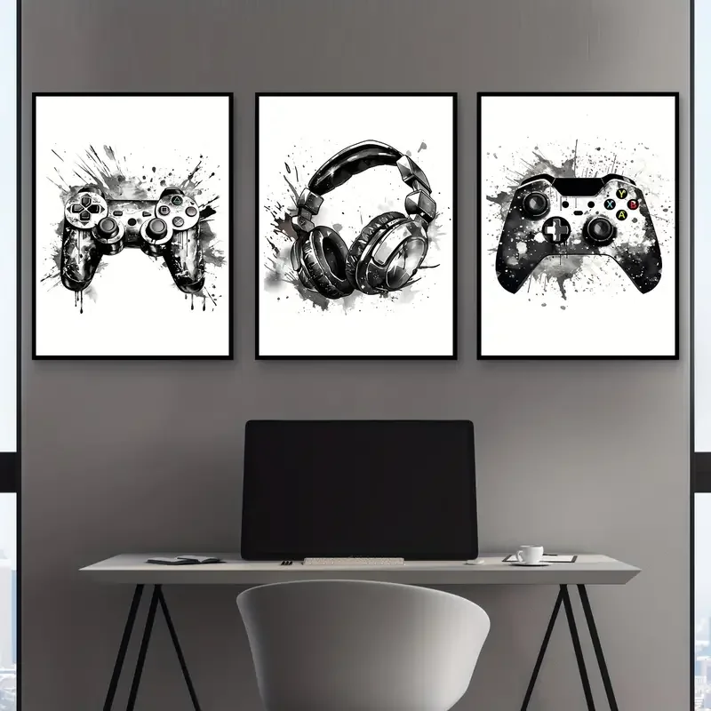 Gaming Graffiti Canvas Set 1
