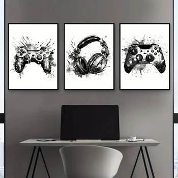 Gaming Graffiti Canvas Set 1