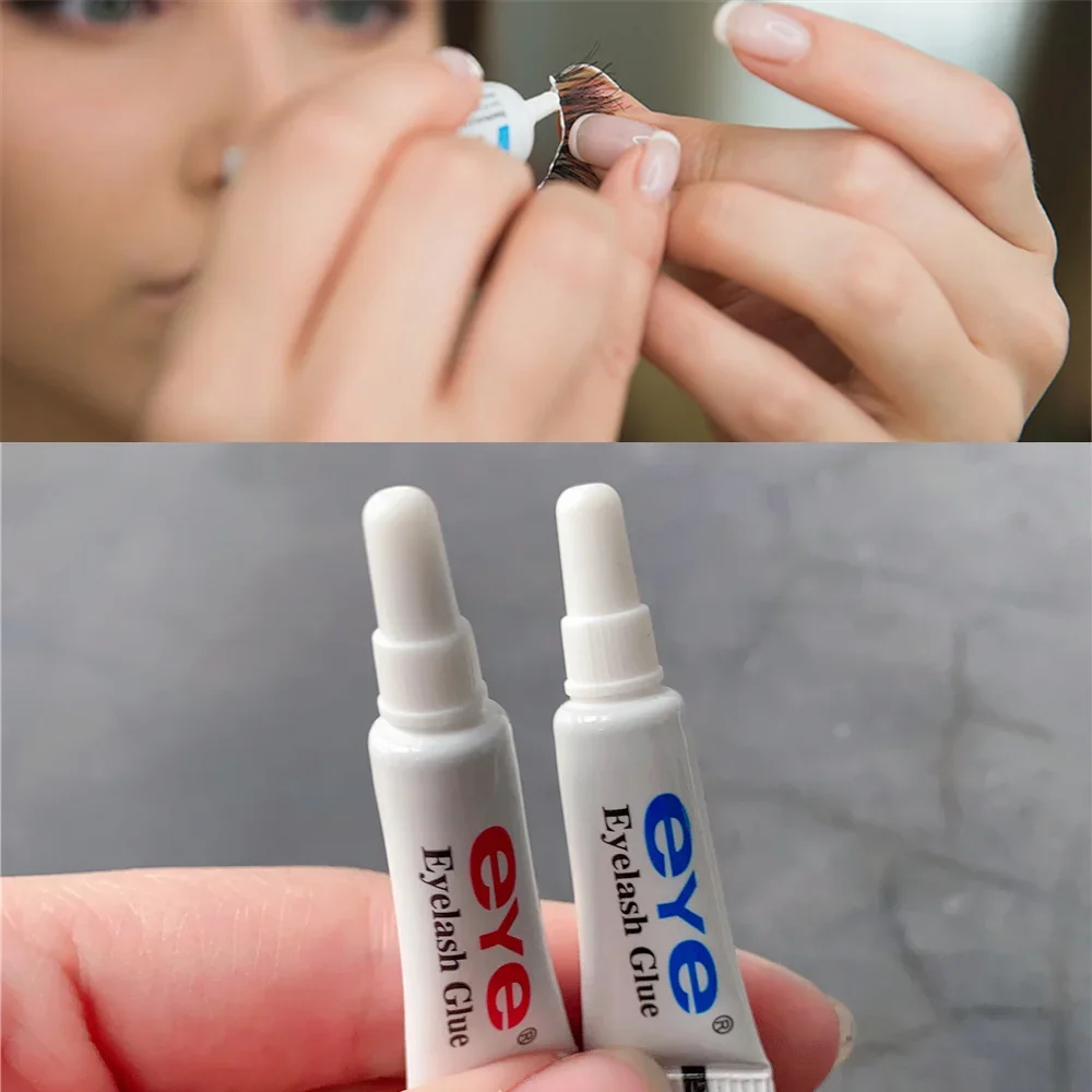 Professional Eyelash Glue Clear-white/Dark-black Waterproof False Eyelashes Makeup Adhesive Lash Lift Waterproof Cosmetics 9g eyelash glue