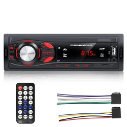 PHONEPACE Bluetooth Car Stereo with Enhanced Audio, FM Radio, and Hands - Free Calling (With Remote Controls)