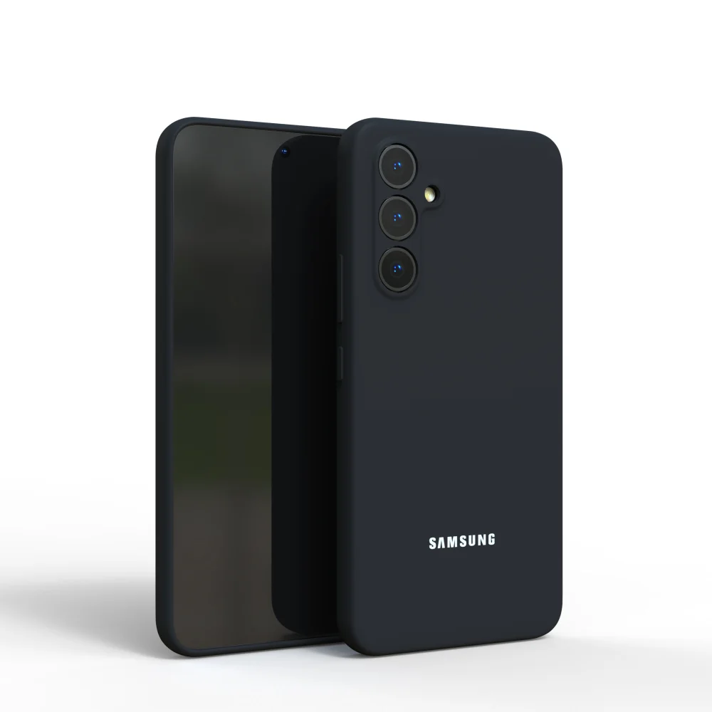 Silky Silicone Soft-Touch Protective Phone Case Cover