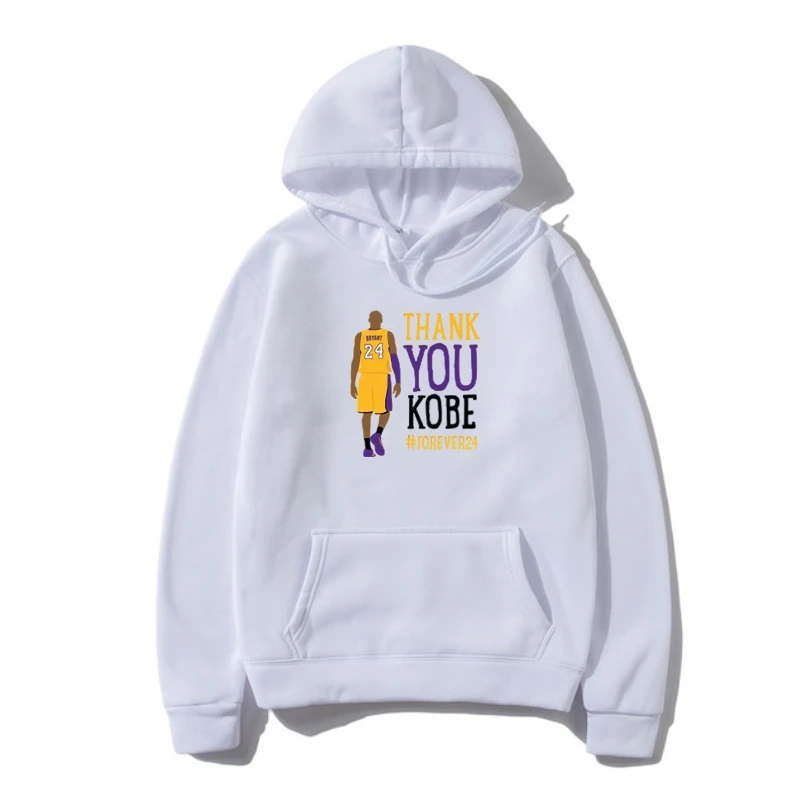 

2022 Bryan Character Hoodie Men Warm Printed Hoody for Black Mamba 24 Jersey 100 Cotton SweatSweatshir Summer Fleece