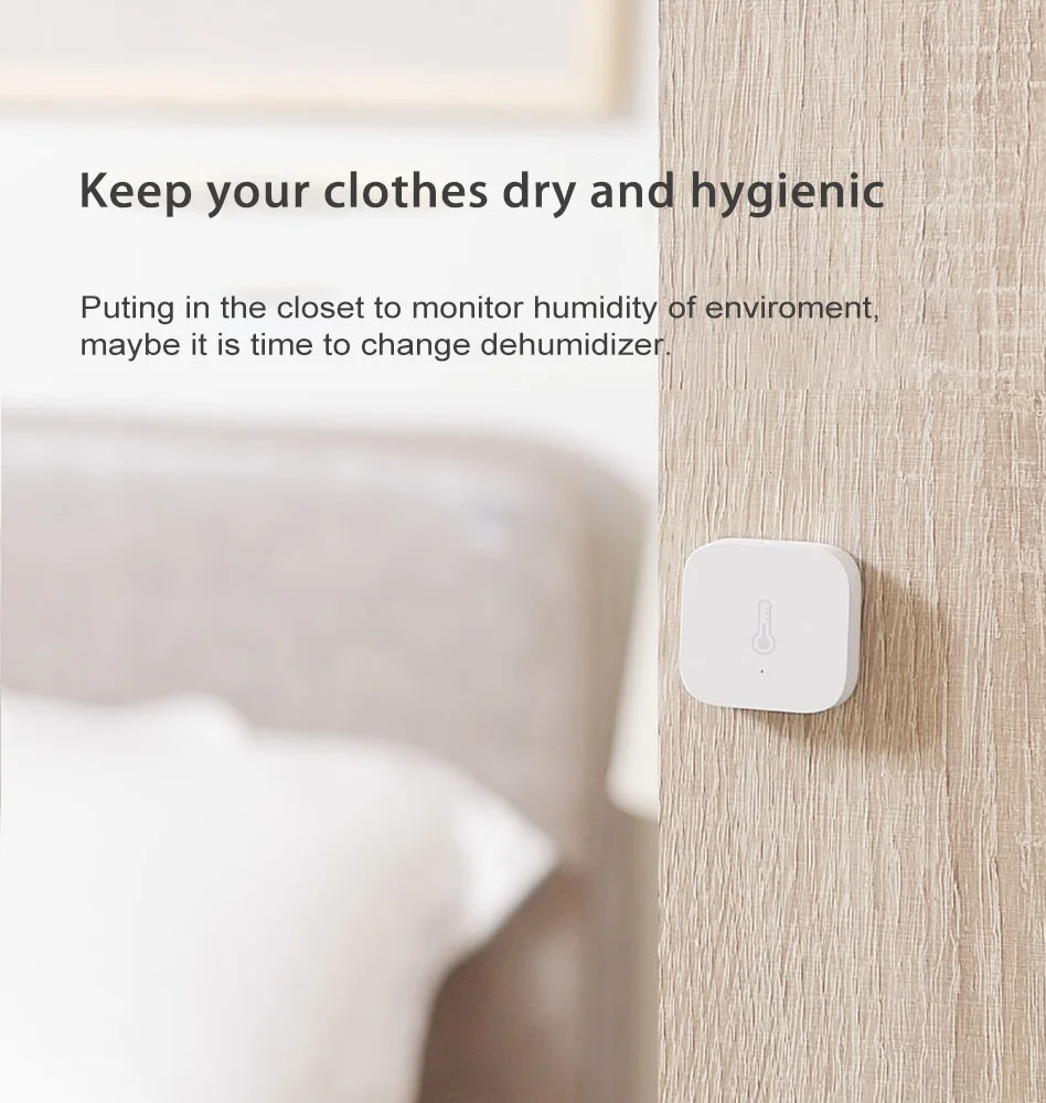 Global Version Temperature Humidity Sensor Smart Home ZigBee Smart Air Pressure