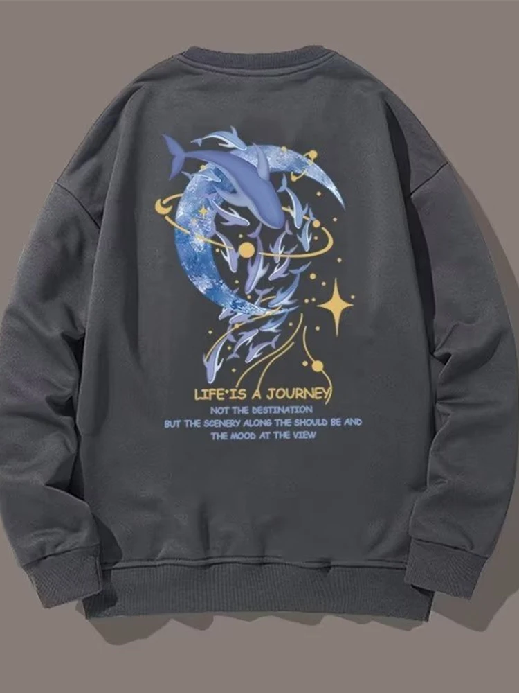thumbnail image 1 of Sudaderas con estampado de letras de otoño 2023 para hombre, sudaderas con capucha de moda de hip hop, sudaderas con estampado de ballena de anime, sudaderas Y2K, ropa de calle, 1 of 5