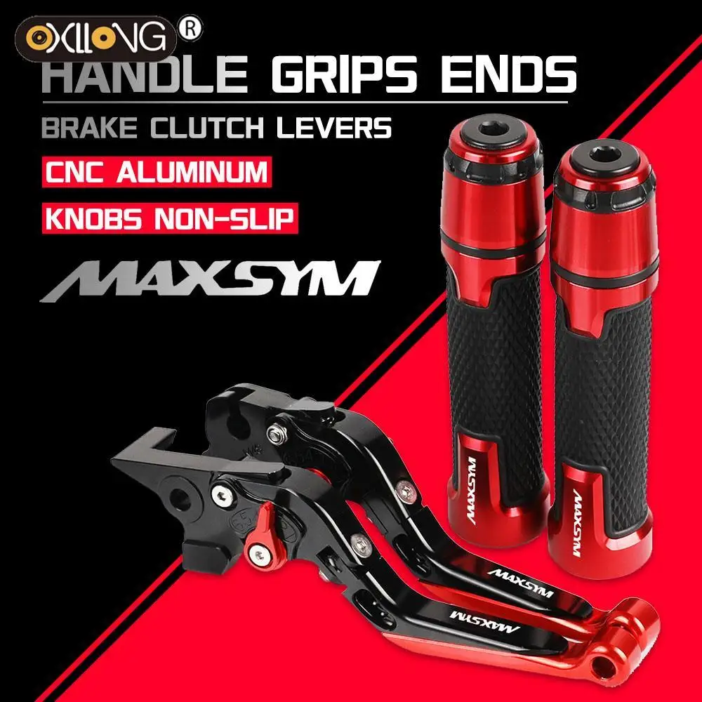 Per Sym 400I Max 400 Moto Cnc Leve Frizione Freno Manopole Manubrio Maniglia Impugnatura Estremità Per Sym Maxsym 400I Max 400