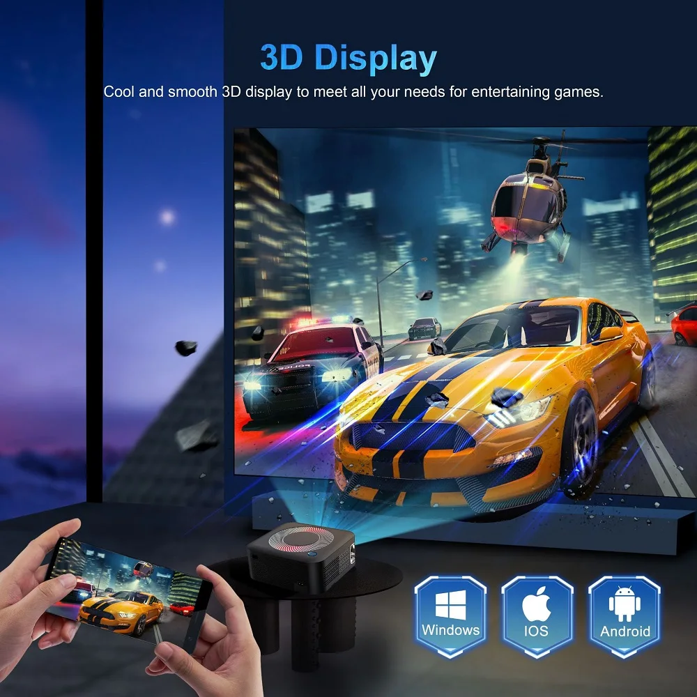 Projector X5 4K Android 11 Dual Wifi6 800ANSI RK3566 BT5.0 1080P 1280*1080P Home Cinema Outdoor Projetor PK HY320/HY350