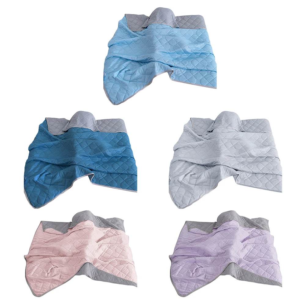 Summer Thin Quilted Quilt Cooling Comforter Grade A Soft Air Conditioning Quilt Single and Double Machine Wash Cooling Blankets