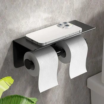 dual toilet paper holder