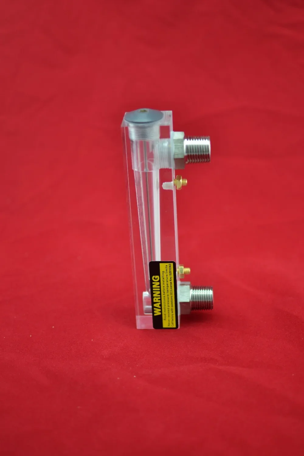 LZM-15 panel flowmeter(flow meter) for gas/air without control valve with Stainless steel fitting 1/2"BSP or NPT