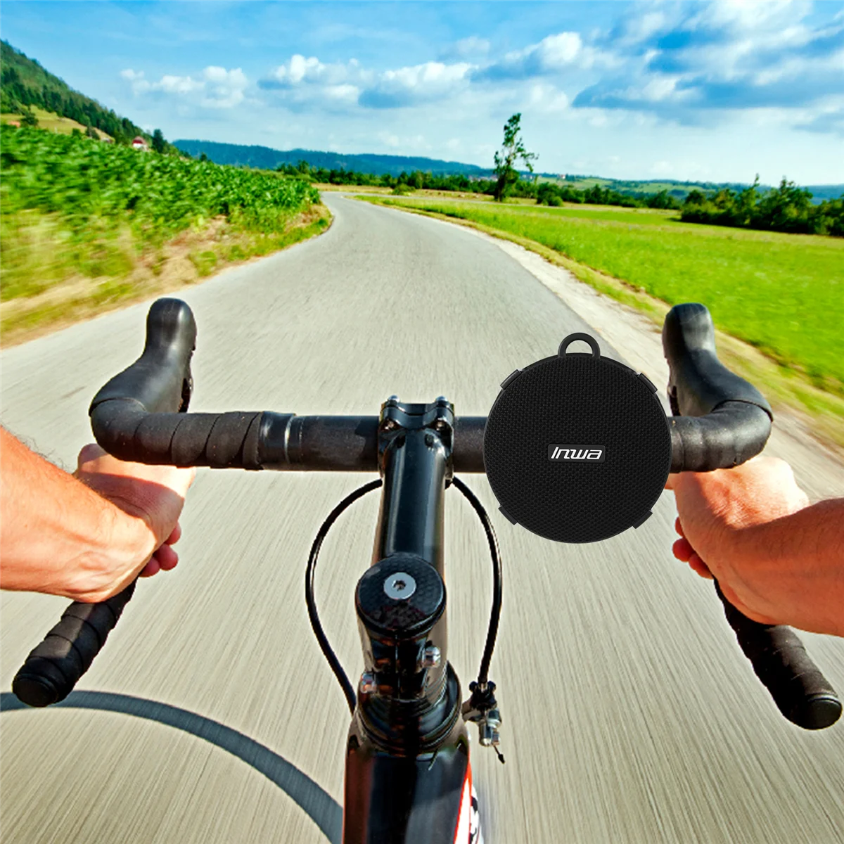 INWA V5.0 Bicycle Speaker Fabric Smart Bluetooth Speaker Waterproof_OFSS