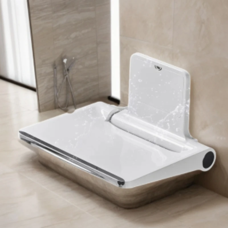 Plastic Stool Folding Standing Plate Chair Bathtub Bathroom Furniture Mobile Washbasin Cabinet Moveis Para Casa Toilet Bed