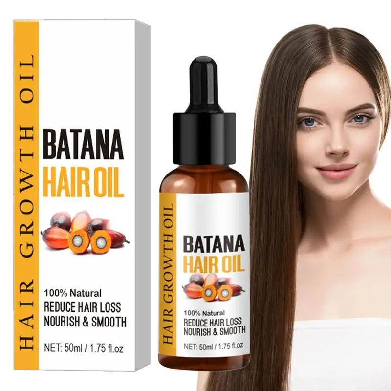 

50ml Organic Batana Oil Hair Strengthen Essence Batana Oil Deep Moisturizing Conditioner Hair Shine Oil Hair Growth Batana Oil