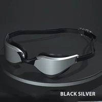 Professional Anti-Fog Swim Goggles HD Wide-Angle Lens Summer Adult Adjustable Nose Bridge Swim Goggles Swimning Equipment 2