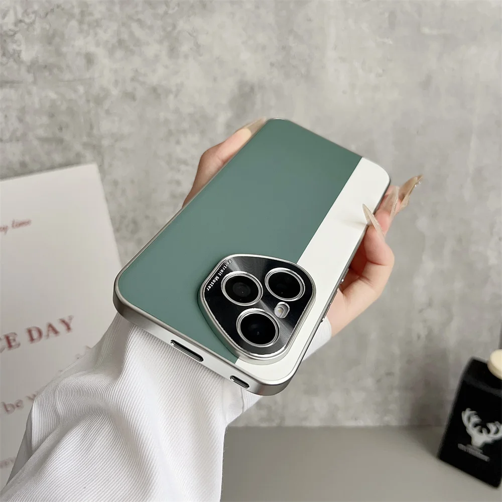 Luxury Liquid PU Leather Skin Protective Back Cover Case