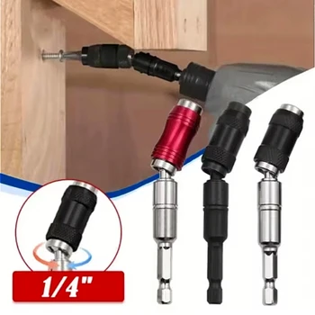 1/4 "Hex Magnetic Ring Screwdriver Bits Drill Hand Tools Drill Bit Extension Rod Quick Change Holder Drive Guide Screw Drill Tip