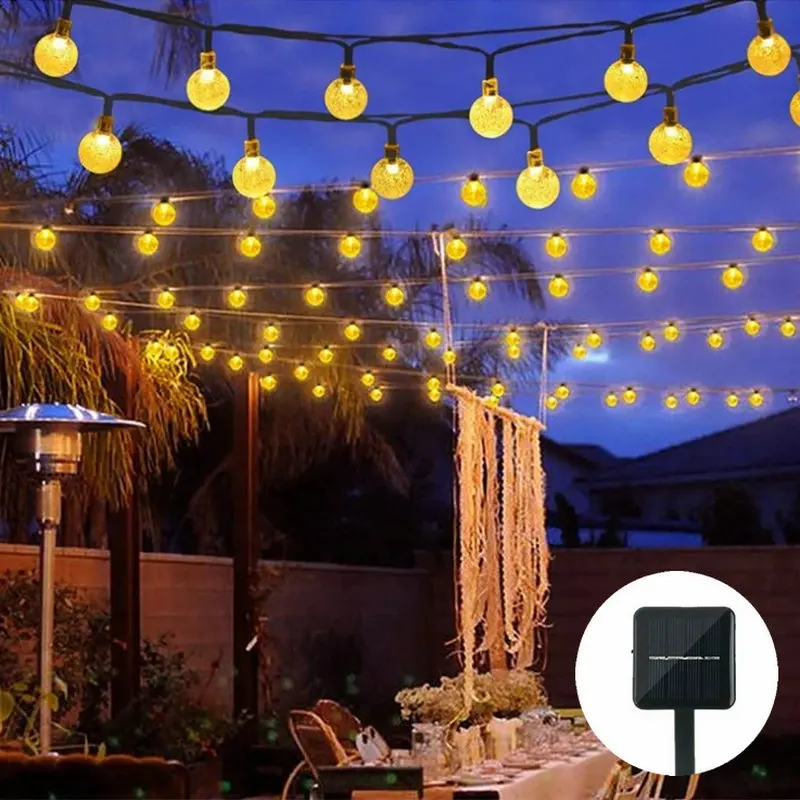 

5 M 10 M Led Solar Lights Outdoor Waterproof Christmas Holiday Decoration Star Light christmas decor