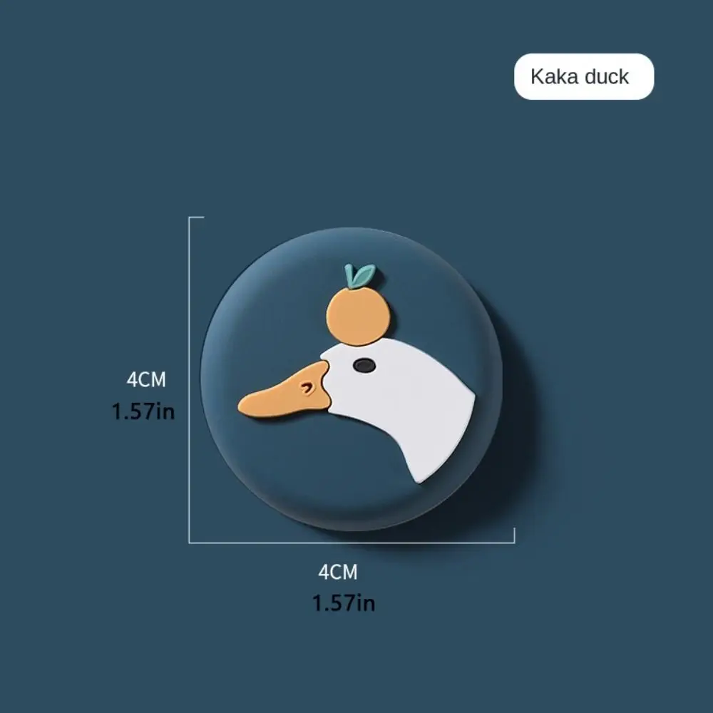 Cute Wall Protector Door Crash Pad Anti-collision Self Adhesive Door Handle Bumper Silicone Shockproof Door Stopper Cabinet