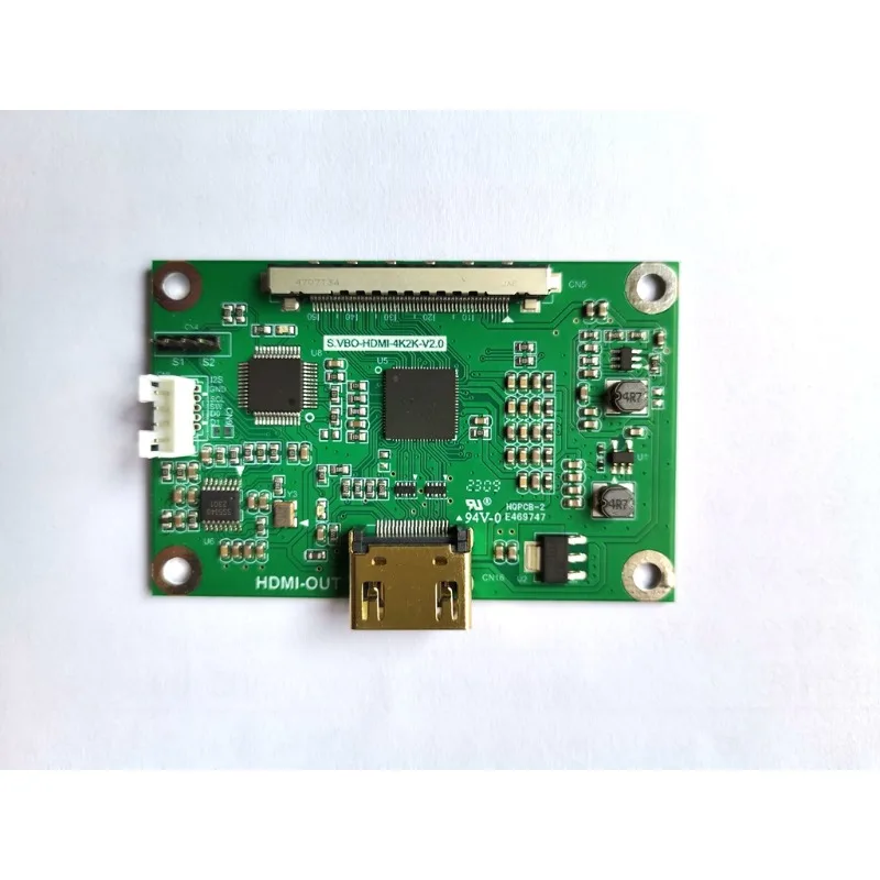 

Плата адаптера V-by-One к HDMI, выход VB1/VBO к HDMI, поддержка сигналов 4K с одним/двойным раздельным приводом