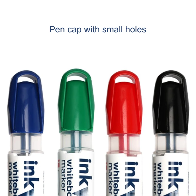 Uni 화이트 보드 펜 PWB-202 지울 수있는 마커 Pen1.8mm-2.2mm 라운드 팁 펜 팁 비 오염 대용량 훈련 사무 도구