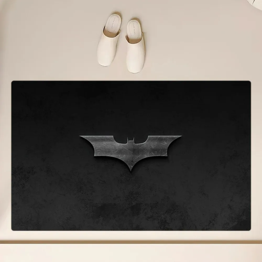 Cool B-BatmanS 바닥 매트 미끄럼 방지 욕실 주방 침실 거실 입구 깔개 홈 장식